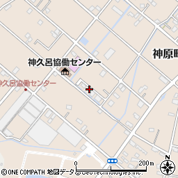 静岡県浜松市中央区神原町934周辺の地図