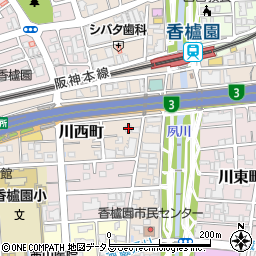 プレステージ・フジ西宮壱番館周辺の地図