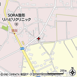 静岡県浜松市中央区西山町266周辺の地図