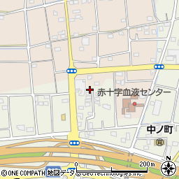 静岡県浜松市中央区中野町2488周辺の地図