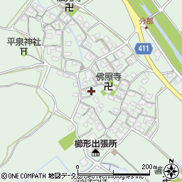 三重県津市分部周辺の地図