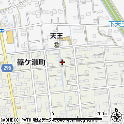 静岡県浜松市中央区篠ケ瀬町30周辺の地図