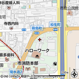 大阪厚生信用金庫門真支店周辺の地図
