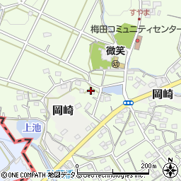 静岡県湖西市梅田267周辺の地図