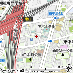祝不動産販売株式会社　大阪支店周辺の地図