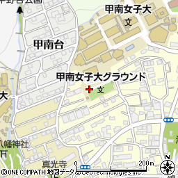 兵庫県神戸市東灘区森北町6丁目8周辺の地図