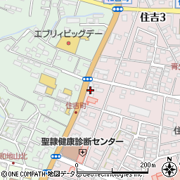 スクールＩＥ　浜松高台校周辺の地図