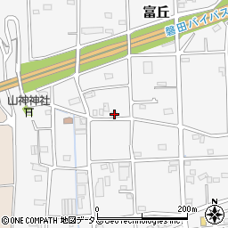 静岡県磐田市富丘495周辺の地図