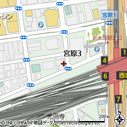 りそな銀行新大阪駅北口 ＡＴＭ周辺の地図