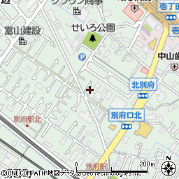 兵庫県加古川市別府町別府940-13周辺の地図