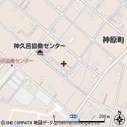 静岡県浜松市中央区神原町933周辺の地図