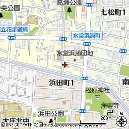 兵庫県尼崎市西立花町3丁目6-17周辺の地図
