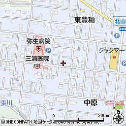 愛知県豊橋市弥生町東豊和106周辺の地図