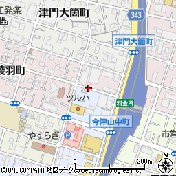 兵庫県西宮市今津山中町12-3-2駐車場周辺の地図