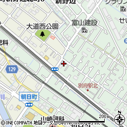 兵庫県加古川市別府町別府987-7周辺の地図