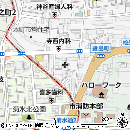 大阪府門真市本町41-6周辺の地図