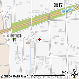 静岡県磐田市富丘488周辺の地図