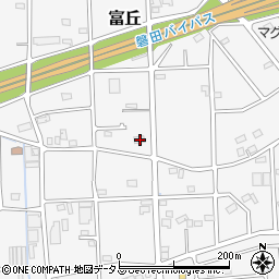 静岡県磐田市富丘610周辺の地図