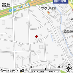 静岡県磐田市富丘731周辺の地図