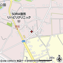 静岡県浜松市中央区西山町288周辺の地図
