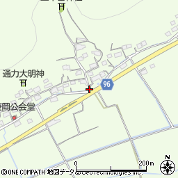 岡山県岡山市東区瀬戸町笹岡周辺の地図