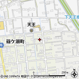 静岡県浜松市中央区篠ケ瀬町28周辺の地図