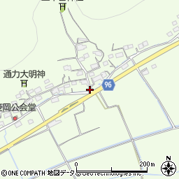 岡山県岡山市東区瀬戸町笹岡周辺の地図