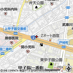 甲子園ＳＴビル周辺の地図