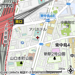 パダム新大阪周辺の地図