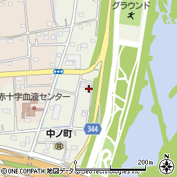 静岡県浜松市中央区中野町3279周辺の地図