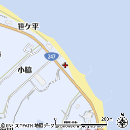 愛知県知多郡南知多町大井小海田1周辺の地図