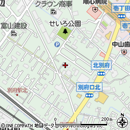 兵庫県加古川市別府町別府940-11周辺の地図