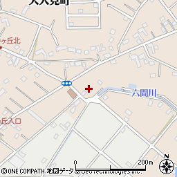 静岡県浜松市中央区大人見町3293周辺の地図