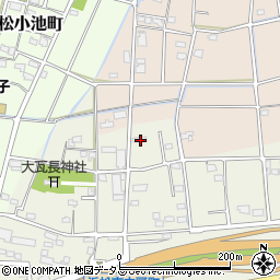 静岡県浜松市中央区中野町2284周辺の地図