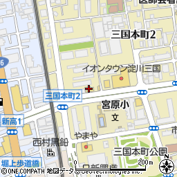すき家三国本町店周辺の地図