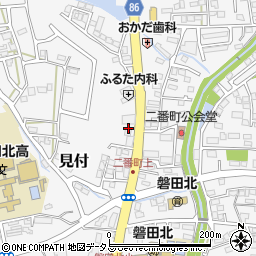 制服のキンパラ　磐田・本店周辺の地図
