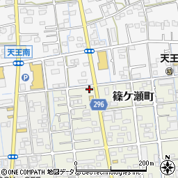 静岡県浜松市中央区篠ケ瀬町114周辺の地図