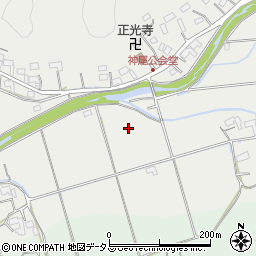 静岡県菊川市神尾周辺の地図