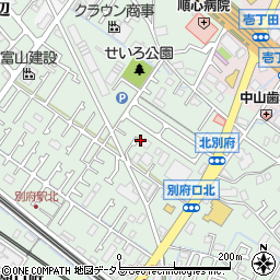 兵庫県加古川市別府町別府940-10周辺の地図