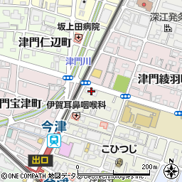 呉羽ポンプ場周辺の地図
