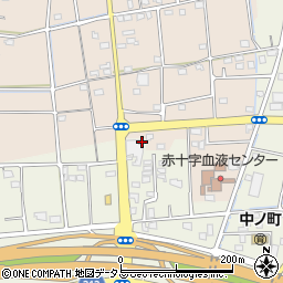静岡県浜松市中央区中野町2449周辺の地図