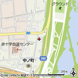 静岡県浜松市中央区中野町3276周辺の地図