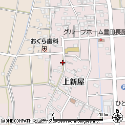 静岡県磐田市上新屋548周辺の地図