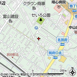 兵庫県加古川市別府町別府940-6周辺の地図
