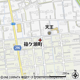静岡県浜松市中央区篠ケ瀬町68周辺の地図