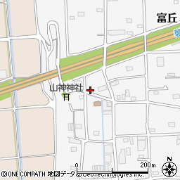 静岡県磐田市富丘467周辺の地図