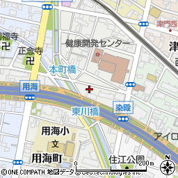 兵庫県西宮市染殿町10-5周辺の地図