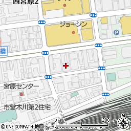 関西ガラス外装クリーニング協会（一般社団法人）周辺の地図