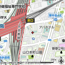 新大阪海鮮食堂 おーうえすと周辺の地図