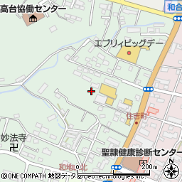 静岡県浜松市中央区和合町205周辺の地図